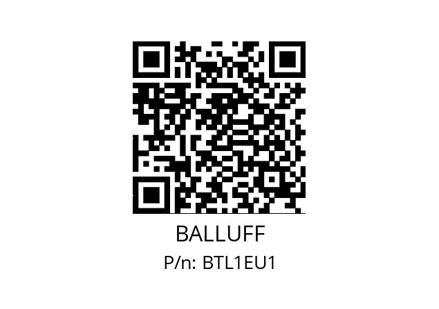   BALLUFF BTL1EU1