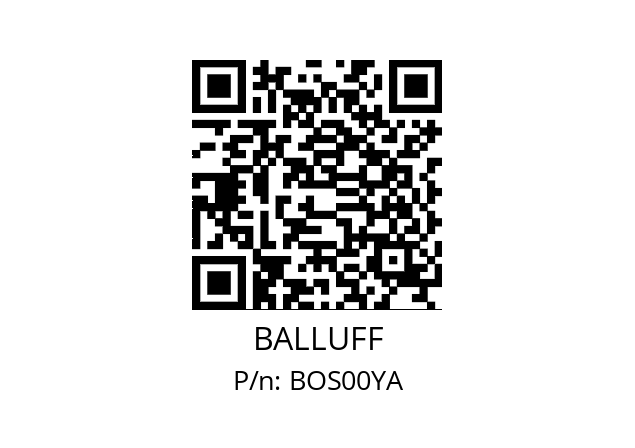   BALLUFF BOS00YA