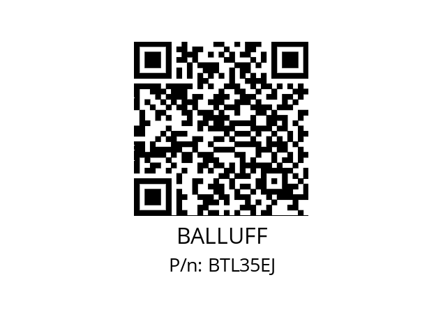   BALLUFF BTL35EJ