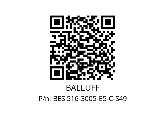   BALLUFF BES 516-3005-E5-C-S49