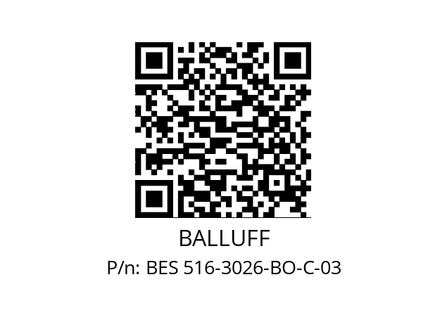   BALLUFF BES 516-3026-BO-C-03