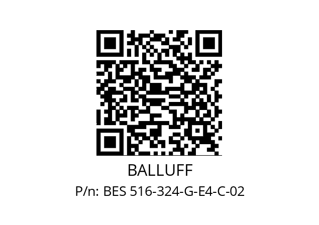   BALLUFF BES 516-324-G-E4-C-02