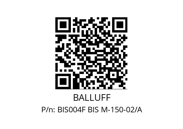   BALLUFF BIS004F BIS M-150-02/A