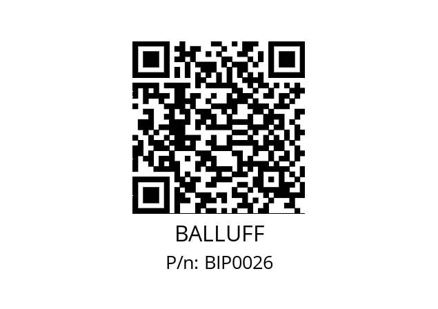   BALLUFF BIP0026