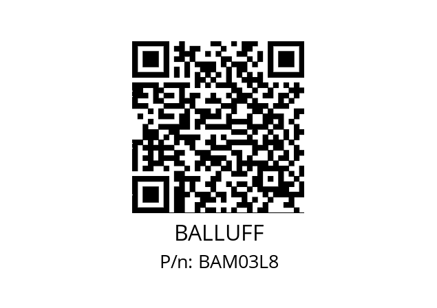   BALLUFF BAM03L8