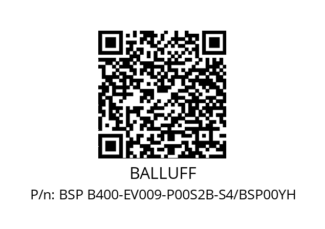   BALLUFF BSP B400-EV009-P00S2B-S4/BSP00YH