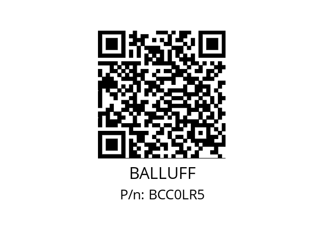   BALLUFF BCC0LR5