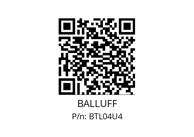   BALLUFF BTL04U4