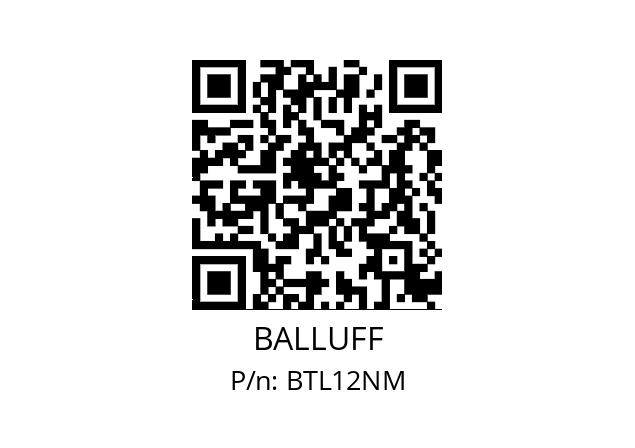   BALLUFF BTL12NM