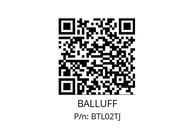   BALLUFF BTL02TJ