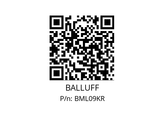   BALLUFF BML09KR