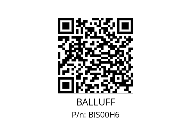   BALLUFF BIS00H6