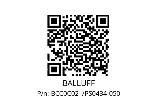   BALLUFF BCC0C02  /PS0434-050