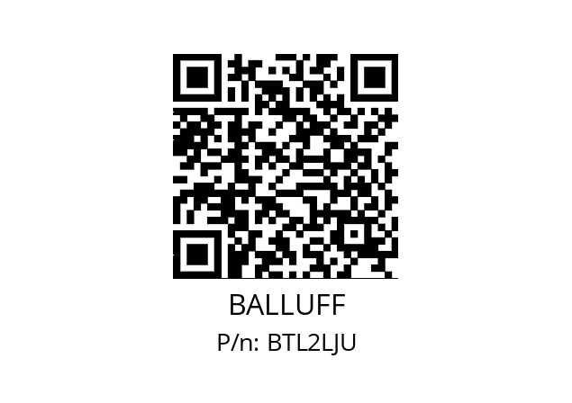   BALLUFF BTL2LJU