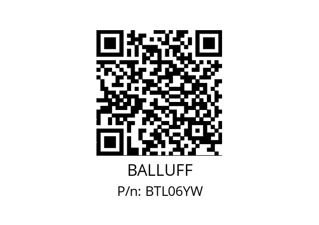   BALLUFF BTL06YW