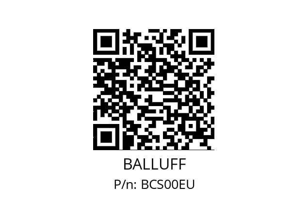   BALLUFF BCS00EU