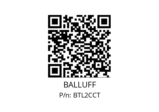   BALLUFF BTL2CCT