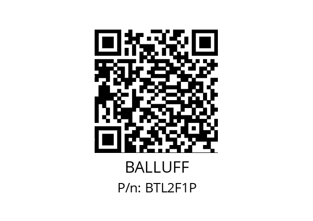   BALLUFF BTL2F1P