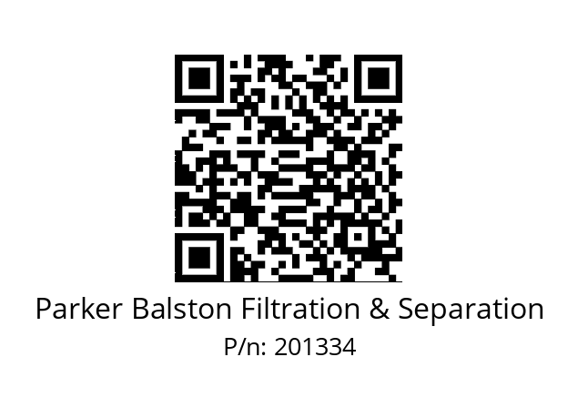   Parker Balston Filtration & Separation 201334