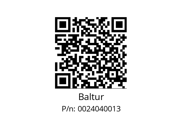   Baltur 0024040013