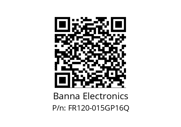   Banna Electronics FR120-015GP16Q