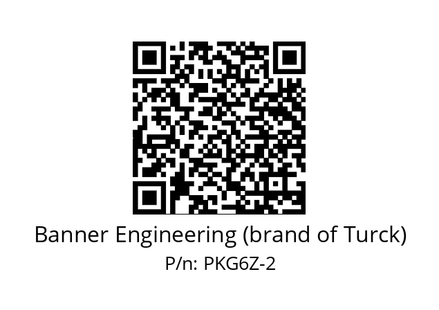   Banner Engineering (brand of Turck) PKG6Z-2