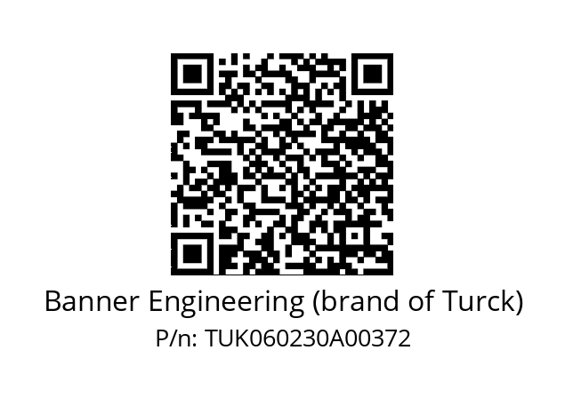   Banner Engineering (brand of Turck) TUK060230A00372