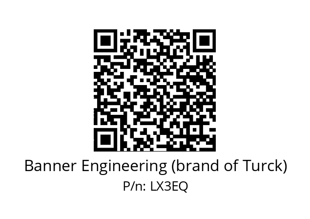   Banner Engineering (brand of Turck) LX3EQ