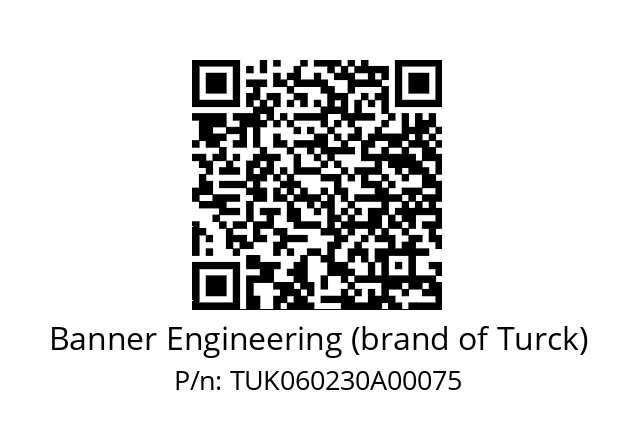   Banner Engineering (brand of Turck) TUK060230A00075