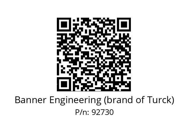   Banner Engineering (brand of Turck) 92730