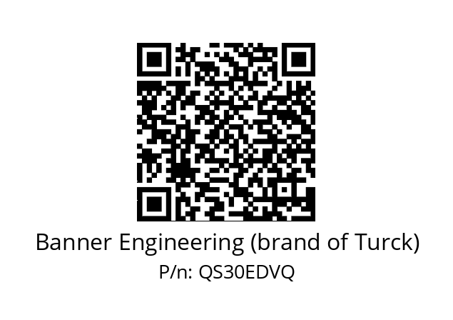   Banner Engineering (brand of Turck) QS30EDVQ