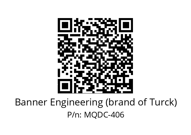   Banner Engineering (brand of Turck) MQDC-406