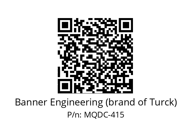   Banner Engineering (brand of Turck) MQDC-415