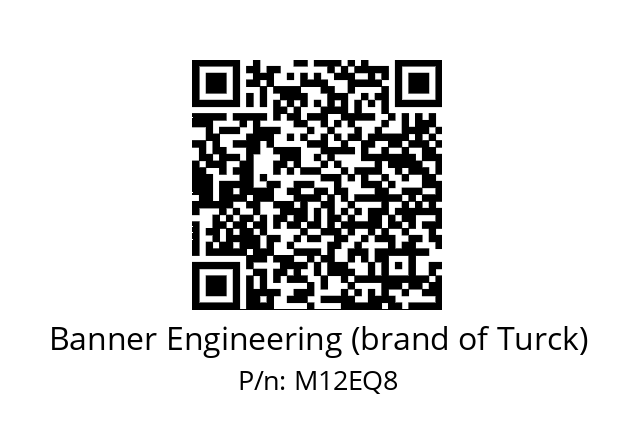   Banner Engineering (brand of Turck) M12EQ8