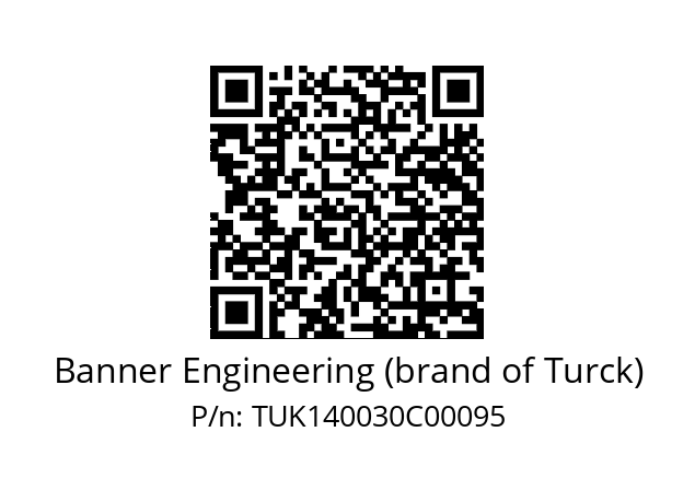   Banner Engineering (brand of Turck) TUK140030C00095