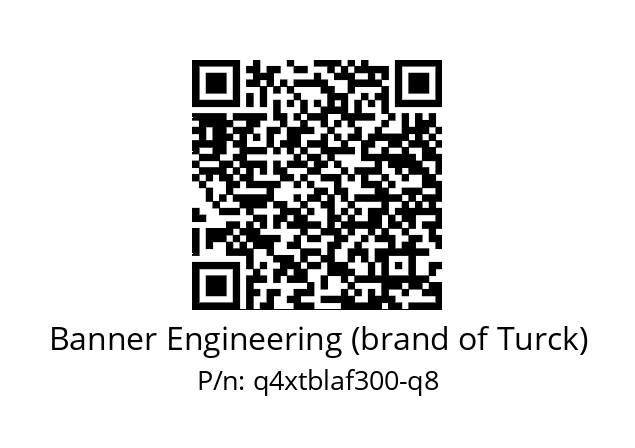   Banner Engineering (brand of Turck) q4xtblaf300-q8