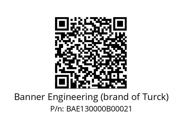   Banner Engineering (brand of Turck) BAE130000B00021