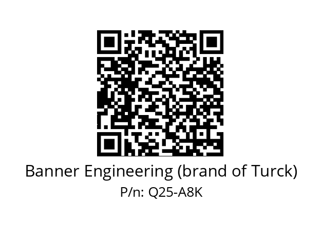   Banner Engineering (brand of Turck) Q25-A8K