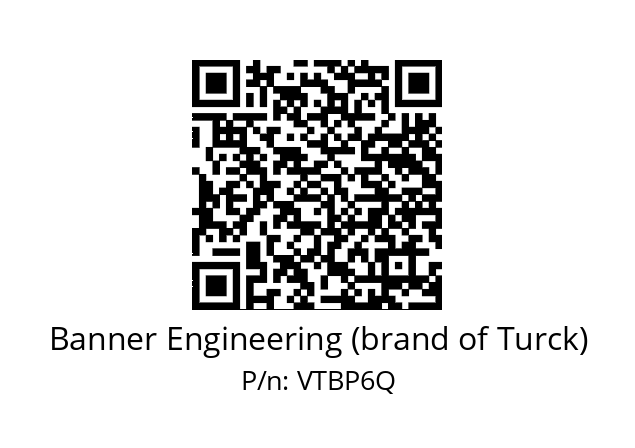   Banner Engineering (brand of Turck) VTBP6Q