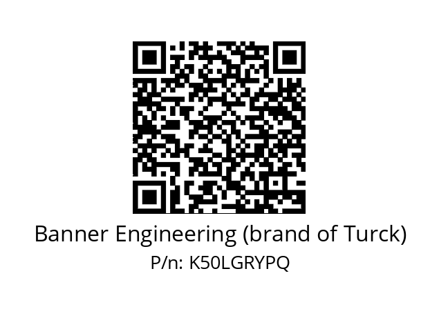   Banner Engineering (brand of Turck) K50LGRYPQ