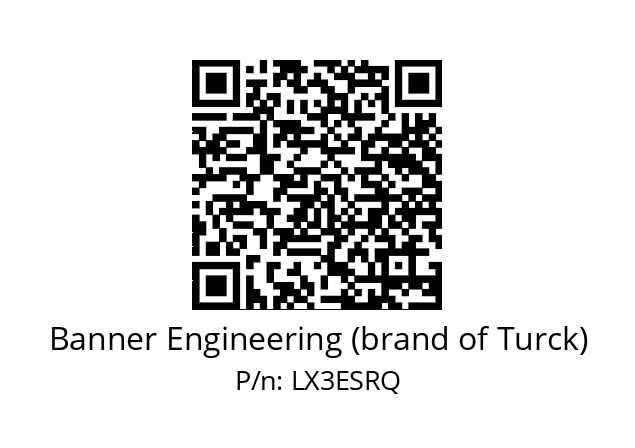   Banner Engineering (brand of Turck) LX3ESRQ