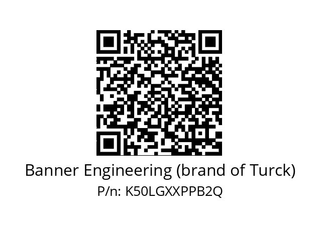   Banner Engineering (brand of Turck) K50LGXXPPB2Q