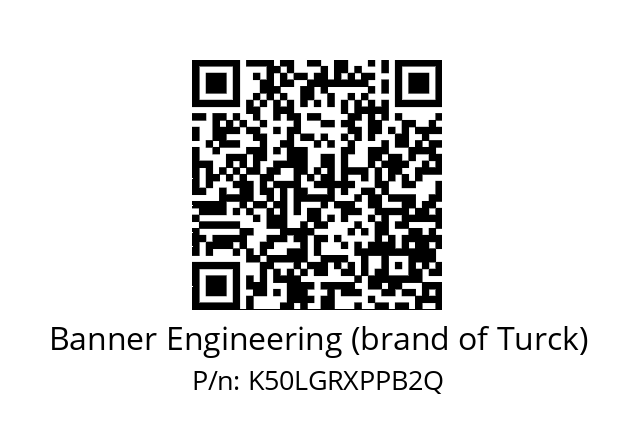   Banner Engineering (brand of Turck) K50LGRXPPB2Q