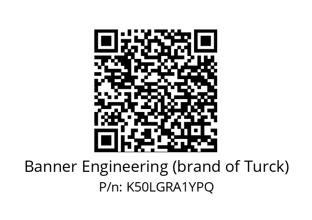   Banner Engineering (brand of Turck) K50LGRA1YPQ