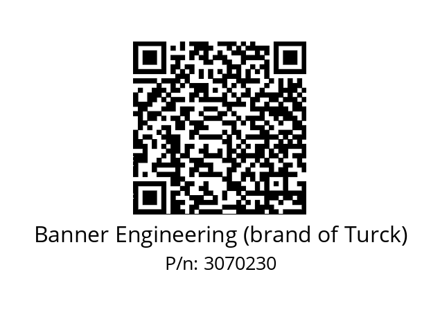   Banner Engineering (brand of Turck) 3070230