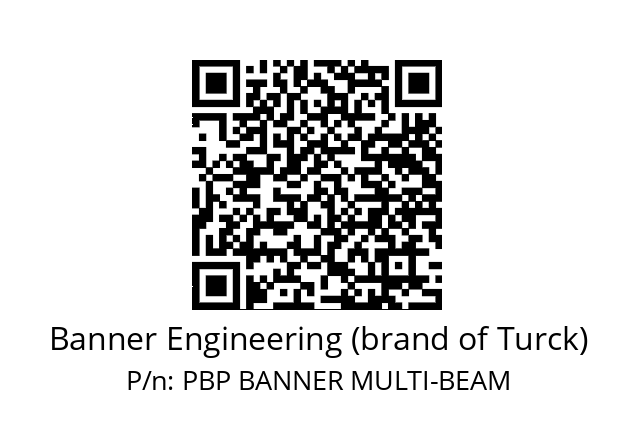   Banner Engineering (brand of Turck) PBP BANNER MULTI-BEAM