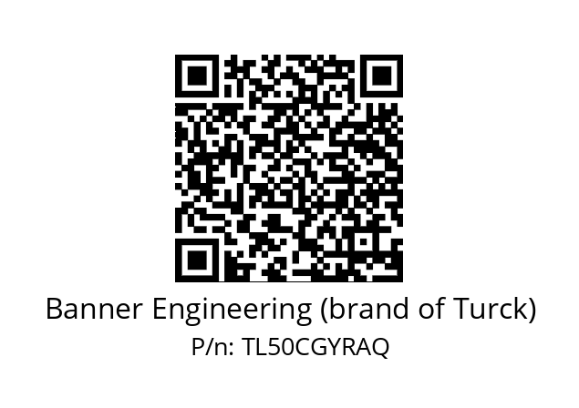   Banner Engineering (brand of Turck) TL50CGYRAQ