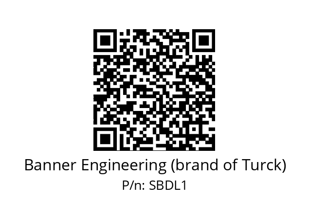   Banner Engineering (brand of Turck) SBDL1