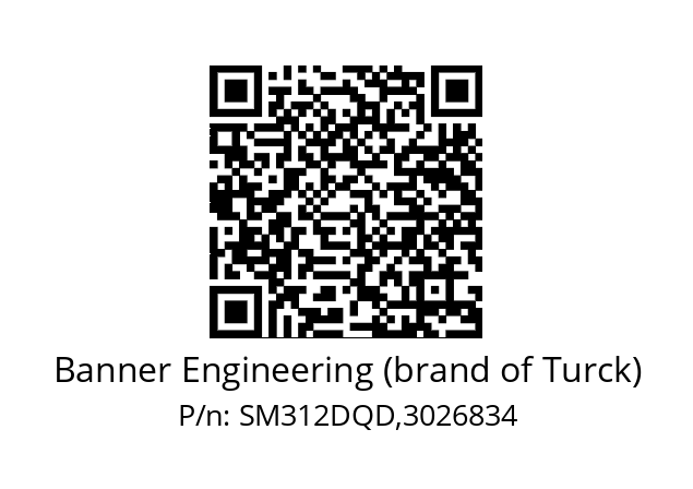   Banner Engineering (brand of Turck) SM312DQD,3026834