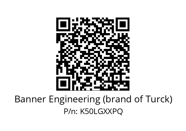   Banner Engineering (brand of Turck) K50LGXXPQ